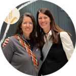 Julia Trunz und Jutta Knoll, Leiterinnen der Sektion Rheinland