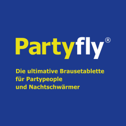 PARTYFLY® die ultimative Brausetablette für Partypeople und Nachtschwärmer
